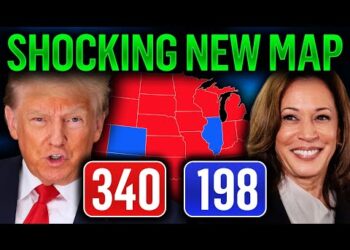 2024 Election Map If Trump Wins The Popular Vote (NEW A+ Poll Says He Will)
