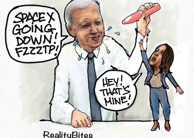 Biden Plays with SpaceX