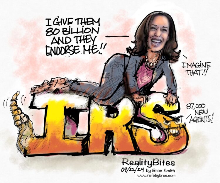 IRS Endorses Kamala