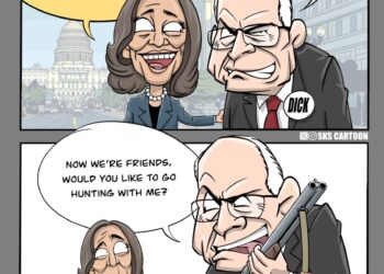 The endorsement from #DickCheney is going to blow up in #KamalaHarris’s face like his shotgun to his lawyer in a hunting trip.