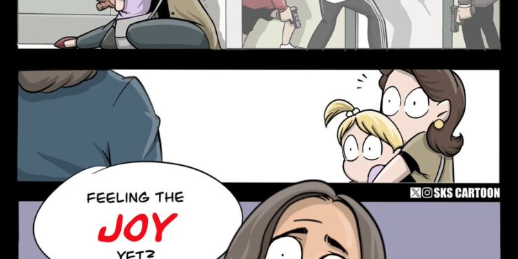 The “joy” that #KamalaHarris brought to America