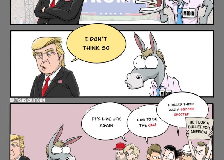 Never allow the #TrumpAssassination story to be buried