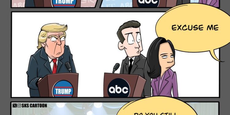 the #debate in a nutshell