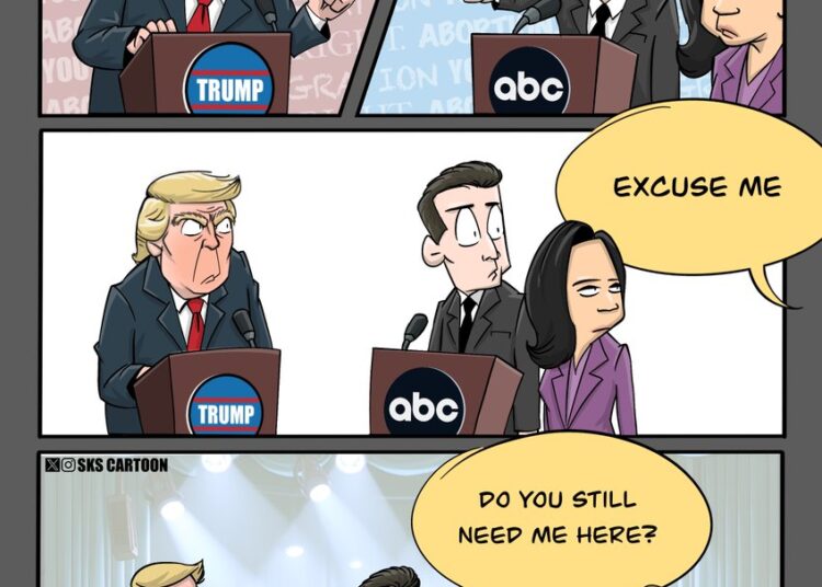 the #debate in a nutshell