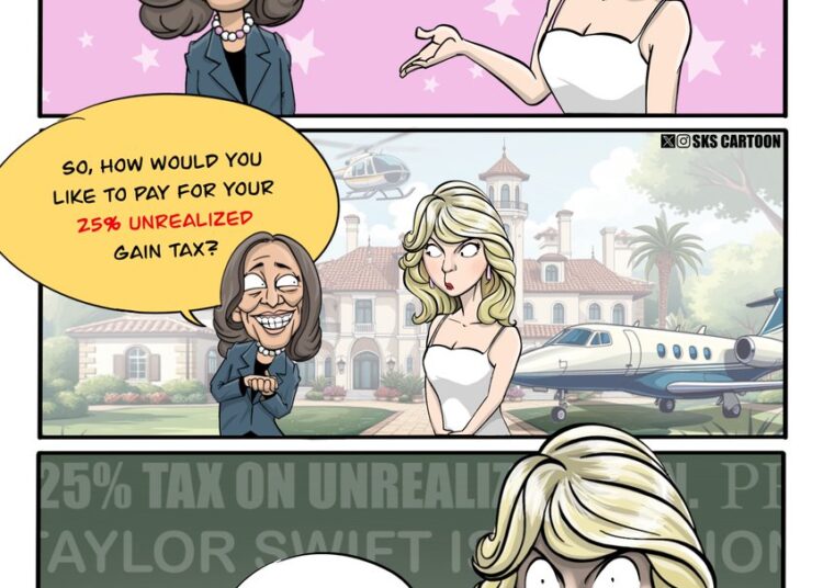 #TaylorSwift’s endorsement of #KamalaHarris shows that she’s either super generous or has zero idea about policies
