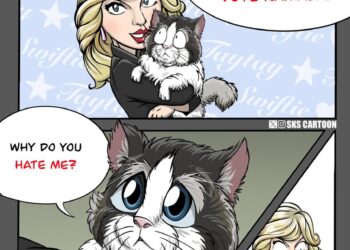 #taylorswift shouldn’t support #KamalaHarris if she really loves her cats.
