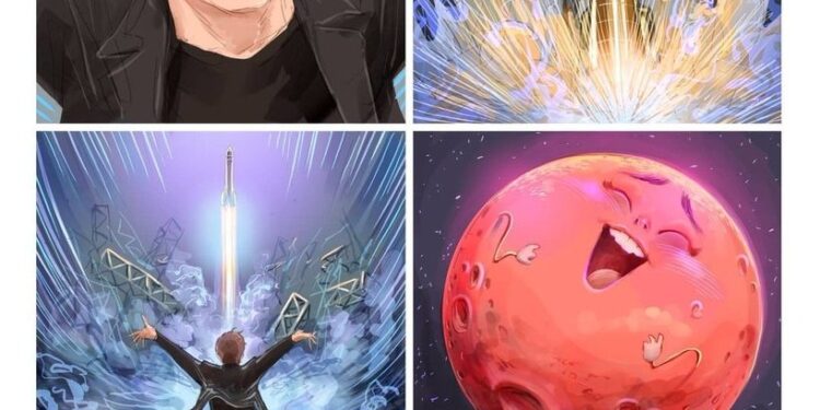 My favorite political cartoonist of all time, the great @GPrime85 
@elonmusk