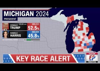 Michigan Presidential Prediction | 2024 Election Night Simulation