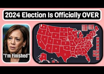 EVEN HARRIS KNOWS SHE’S LOSING | 2024 Election Map Trump V. Harris (October 2024)