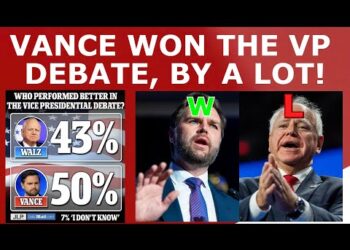 Vance DESTROYS Walz in the VP Debate, Even the MSM Agrees!