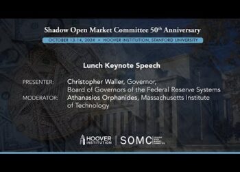 Christopher Waller, Governor, Board of Governors of the Federal Reserve System Keynote speech