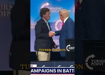 Trump Introduces Tucker on Stage