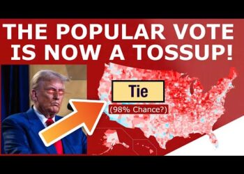 The Popular Vote Is Now TIED! If True, Trump Wins…