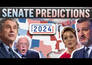 My FINAL Predictions for EVERY RACE on the 2024 US Senate Map!