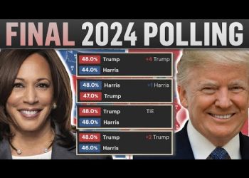 The 2024 Electoral Map Based On FINAL Battleground Election Polls!