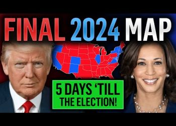 My 2024 Electoral Map Forecast (5 Days ‘Till The Election)