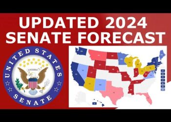 Updated 2024 Senate Map Prediction (October 3, 2024)