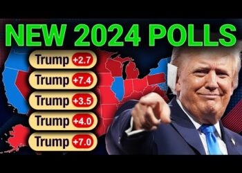 TRUMP SURGES, Leads In ALL 7 Swing States! (2024 Election Map Projection)