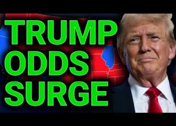 Trump Odds SKYROCKET, Takes Commanding Lead In New 2024 Election Map