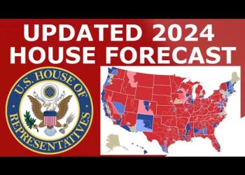 Updated 2024 House Map Prediction (October 8, 2024)
