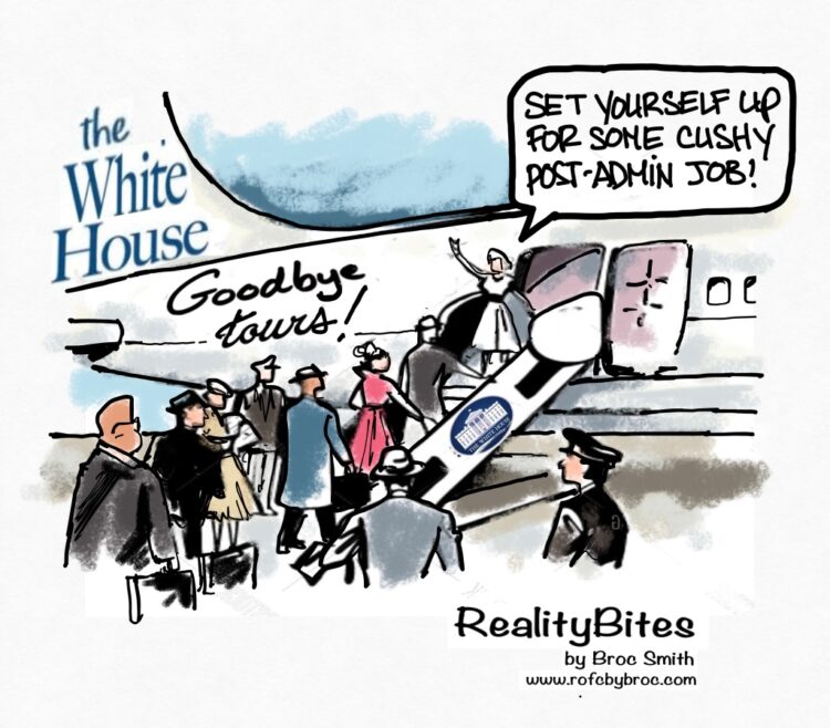 White House Globalists’ Goodbye Tours