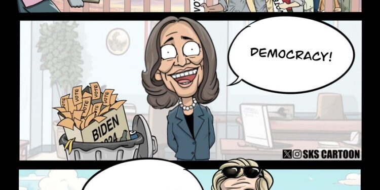 Dem’s idea of “democracy” in a nutshell