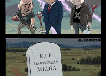 Trump/Rogan podcast had 24 million views in the first 24 hours. 
RIP legacy media.