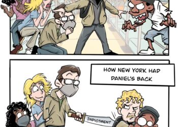 I did this cartoon last year, just to sum up what happens with the #DanielPenny case.