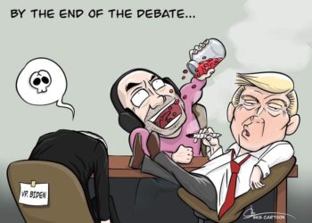 The cartoons I’ve done about Trump gies on to #joeRogan over the time, I’ve been waiting for this for years…