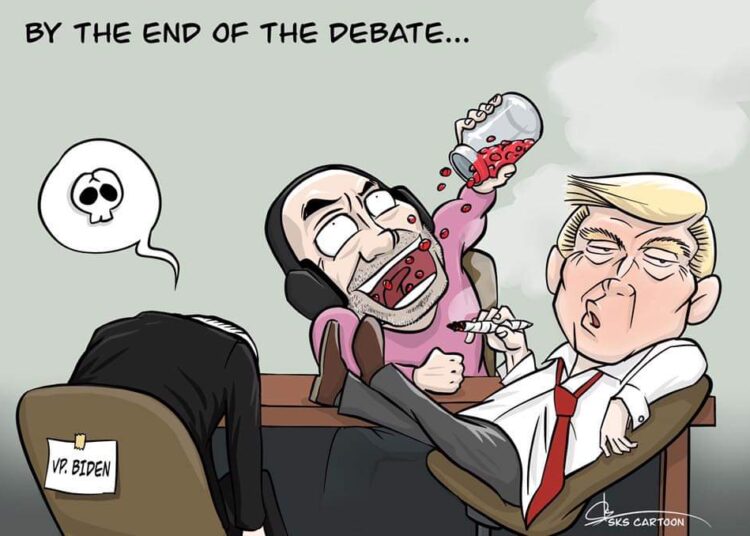 The cartoons I’ve done about Trump gies on to #joeRogan over the time, I’ve been waiting for this for years…