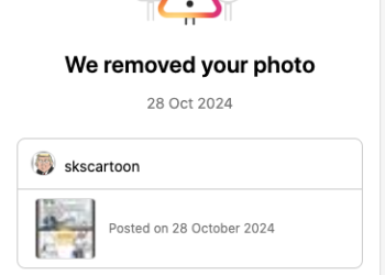 Instagram has removed my latest cartoon for “praising dangerous group”. What do you think?  Also, thank @elonmusk that we have X.