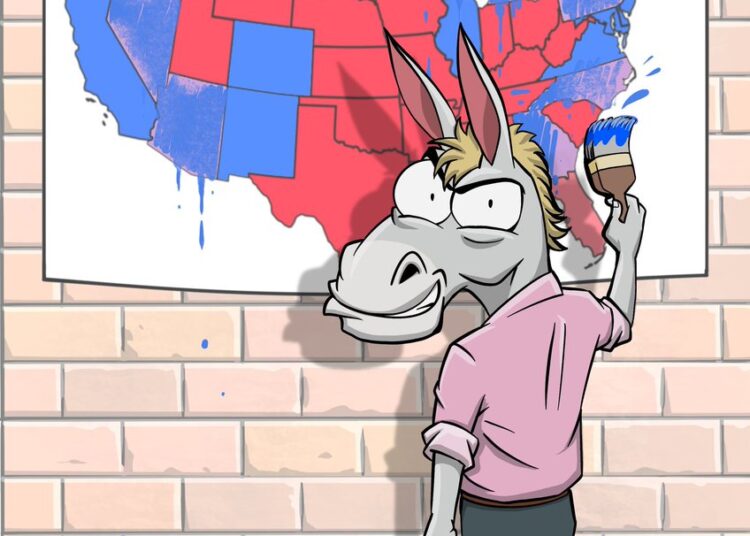 The Democrats are trying to turn all swing states blue with illegal immigrants.  If they win, this will be the last meaningful election in America, and it will essentially become a one party state like California.  The world is warching