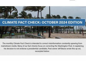 Climate fact check: October, 2024