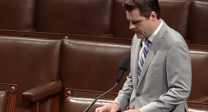 Why Matt Gaetz Makes Sense As Attorney General