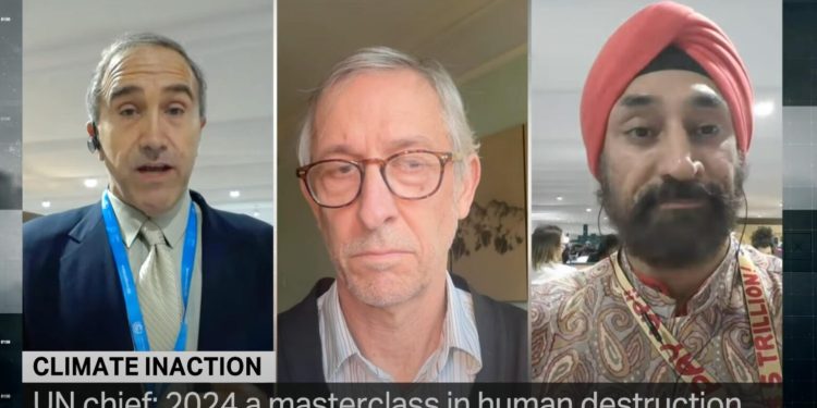 Watch: Morano in heated TV debate at COP29 in Baku with two climate activists