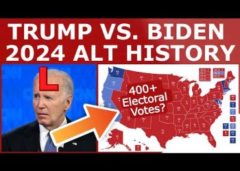 TRUMP vs. BIDEN! – 2024 Presidential Election Prediction (If He Stayed In…)