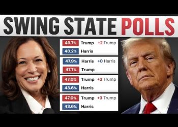 The Presidential Map Based On FINAL 2024 Election Polls!