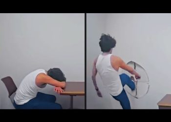 Suspect Escapes Interrogation Room