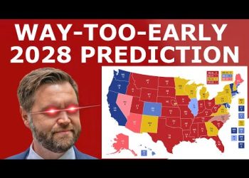 VANCE vs. NEWSOM! – Way-Too-Early 2028 Election Prediction