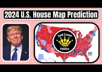 2024 U.S. House Map Prediction | 2024 House of Representatives Map (November 4, 2024)
