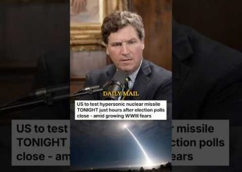 Pentagon Tests Nuclear Missiles On Night Of Election