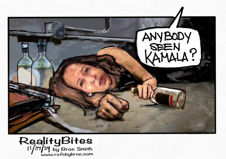 Where’s Kamala?
