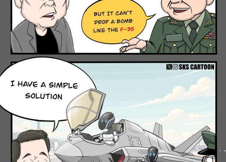 Drones are the future of warfare, I  believe that Elon musk has a simple solution to deal with that.