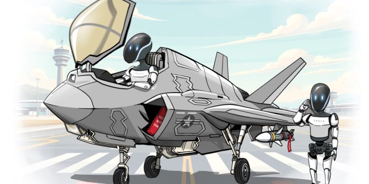 Will @elonmusk be able to turn the F-35s into drones?