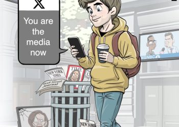 RT by @skscartoon: You are the media now