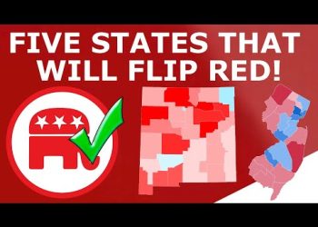 FIVE States That Can FLIP RED by 2030!