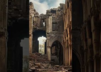 This is what the fallen cities within Rome looked like in their final days