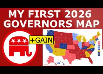 My FIRST 2026 Governors Map Prediction (December 29, 2024)