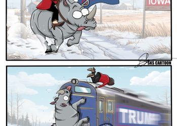 Recap of 2024 in cartoons: January