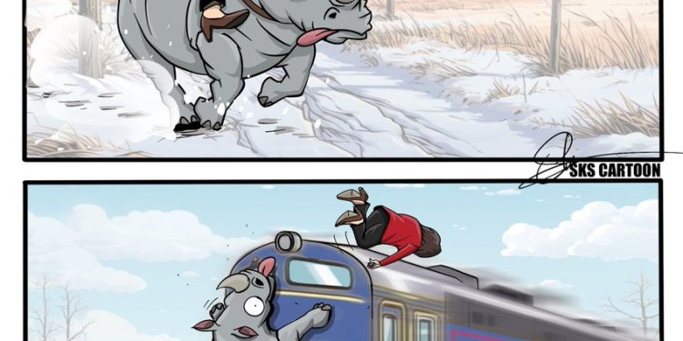 Recap of 2024 in cartoons: January
